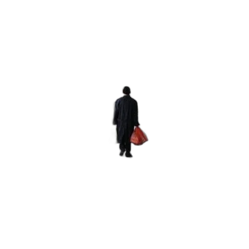 staff, jacket, umbrella, robot, pixel art, concept art, 3d render, passengers transparent PNG cut-out