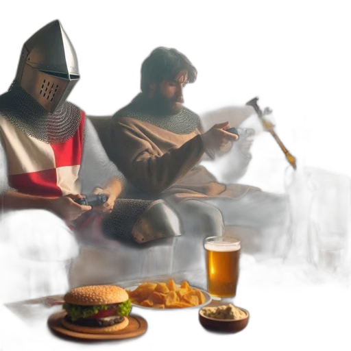 food, sword, concept art, fantasy art, photorealistic, 3d render, fire, night transparent PNG cut-out