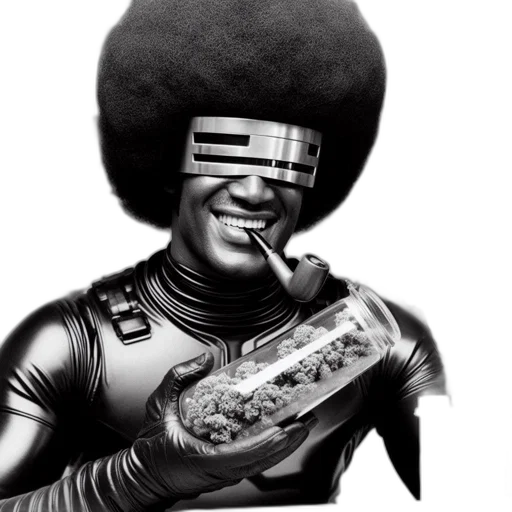 robot, mask, food, face, comic book art, concept art, cyberpunk, individual transparent PNG cut-out
