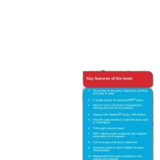 book, cover, pmp, certification, exam, prep, sohel, akhter transparent PNG cut-out