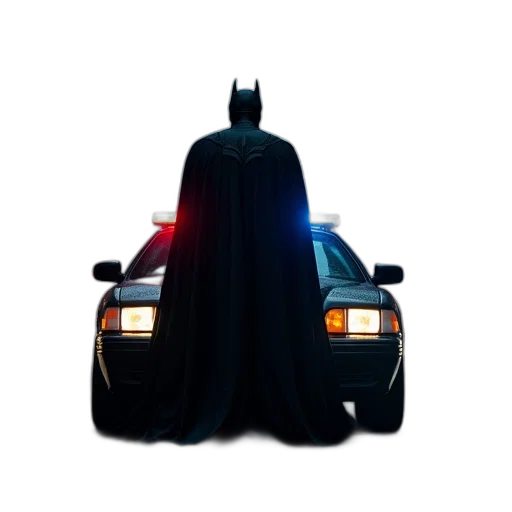 car, concept art, comic book art, 3d render transparent PNG cut-out