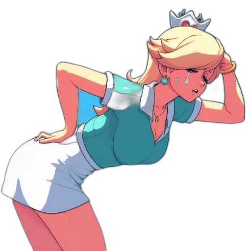 dress, crown, staff, concept art, cartoon, comic book art, anime, outer space transparent PNG cut-out