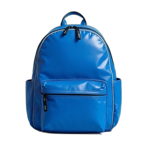 blue, patago, backpack, colour transparent PNG cut-out
