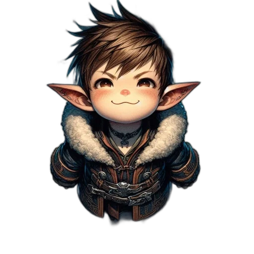 jacket, dragon, staff, face, fantasy art, concept art, pixel art, 3d render transparent PNG cut-out
