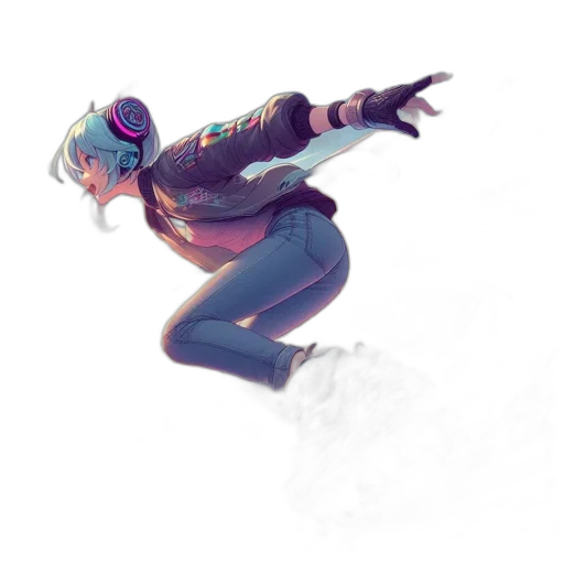 robot, jacket, creature, weapon, concept art, watercolor, cyberpunk, fantasy art transparent PNG cut-out