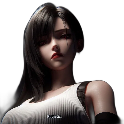 face, concept art, 3d render, photorealistic, fantasy art, dark, monochrome, animated transparent PNG cut-out