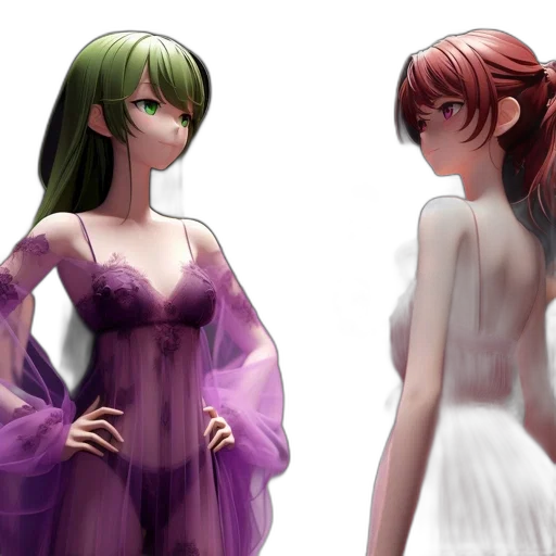 dress, concept art, 3d render, fantasy art, pixel art, green, dark, pastel transparent PNG cut-out