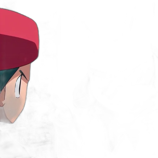 hat, mask, face, crown, anime, concept art, 3d render, cartoon transparent PNG cut-out
