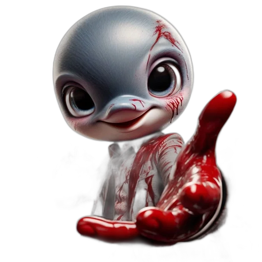 creature, robot, animal, mask, concept art, 3d render, comic book art, photorealistic transparent PNG cut-out