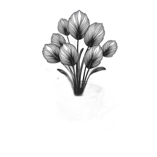 flower, crown, jewelry, hat, photorealistic, pencil sketch, 3d render, concept art transparent PNG cut-out