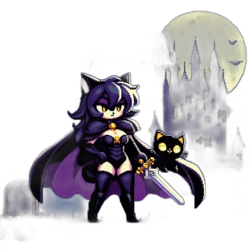 staff, concept art, pixel art, fantasy art, watercolor, night, dark, monochrome transparent PNG cut-out