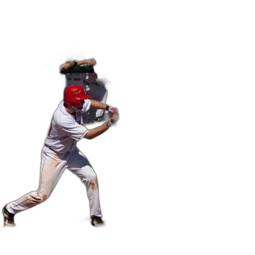 creature, animal, baseball, player, swinging, bat, front, dugout transparent PNG cut-out