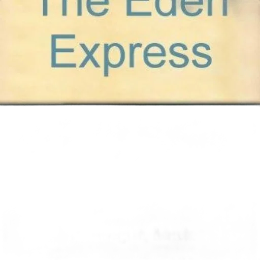 cover, eden, express, mark, vonnegut, features, blue, background transparent PNG cut-out