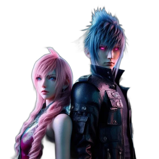 concept art, cyberpunk, 3d render, fantasy art, pastel, dark, blue, monochrome transparent PNG cut-out