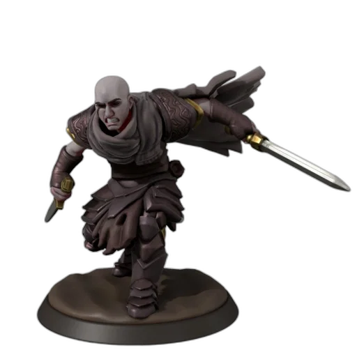 concept art, fantasy art, 3d render, dark, 3d-rendered, warrior, figure, armored transparent PNG cut-out