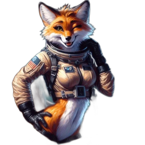 staff, jacket, animal, robot, concept art, fantasy art, pixel art, comic book art transparent PNG cut-out
