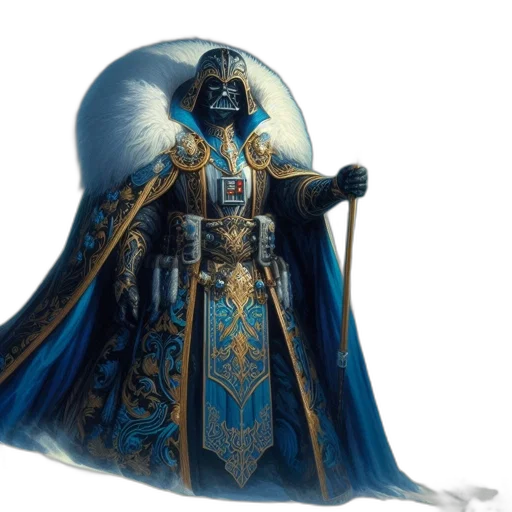 sword, mask, crown, staff, concept art, fantasy art, photorealistic, 3d render transparent PNG cut-out