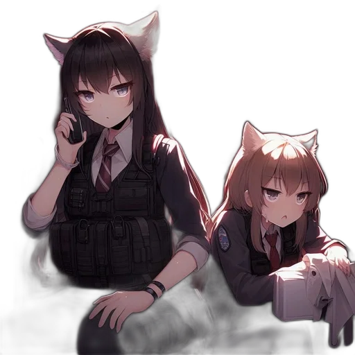 staff, animal, creature, weapon, anime, concept art, pixel art, watercolor transparent PNG cut-out