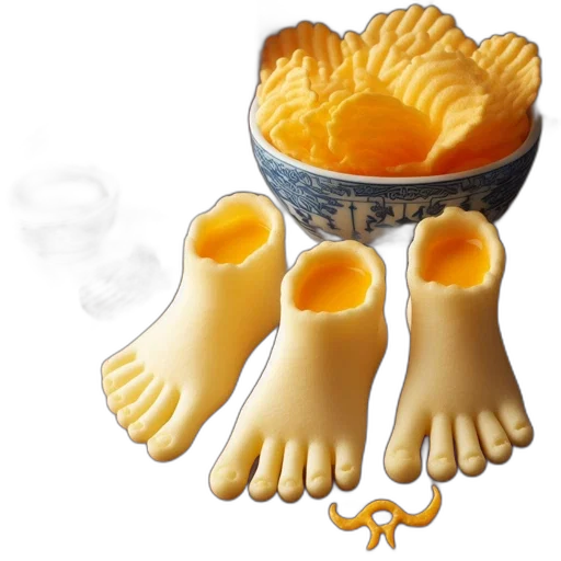 shoes, food, crown, furniture, 3d render, photorealistic, concept art, amusing transparent PNG cut-out