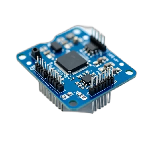 robot, close-up, image, blue, electronic, circuit, board, multiple transparent PNG cut-out