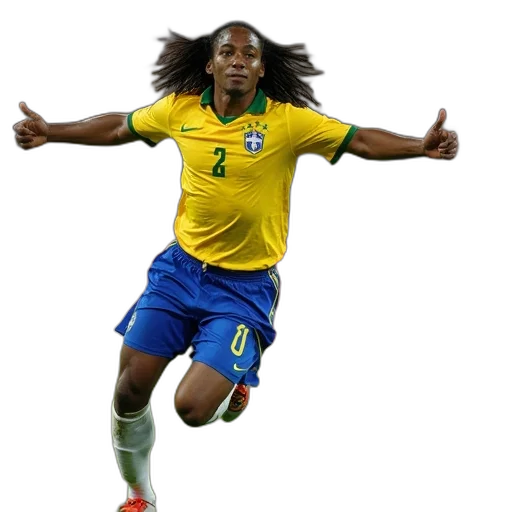 brazil, team, mate, nene, celebrates, goal, during, 2006 transparent PNG cut-out