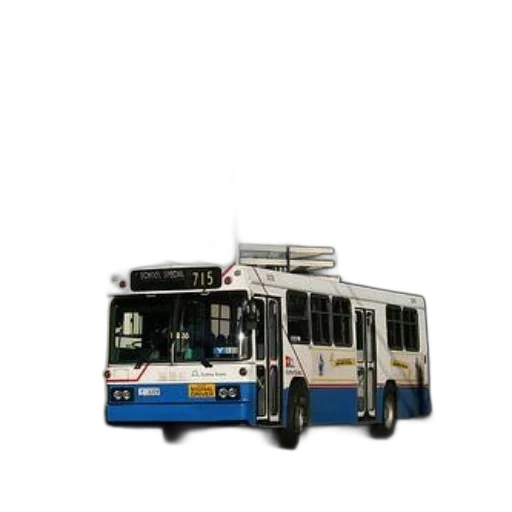 car, robot, 3d render, photorealistic, concept art, blue, white, bus transparent PNG cut-out