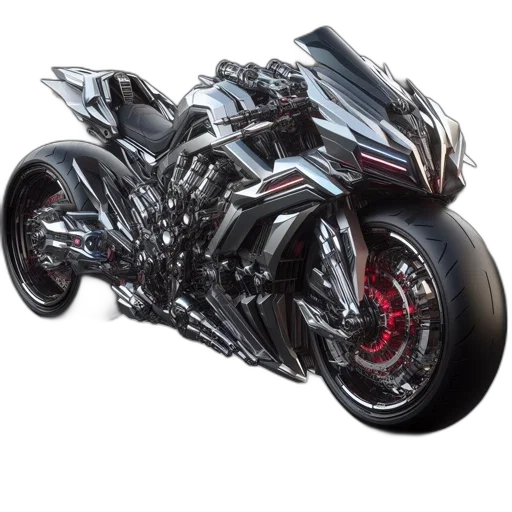 weapon, photorealistic, 3d render, concept art, comic book art, futuristic, black, silver transparent PNG cut-out