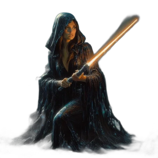 staff, sword, weapon, creature, concept art, fantasy art, comic book art, pixel art transparent PNG cut-out