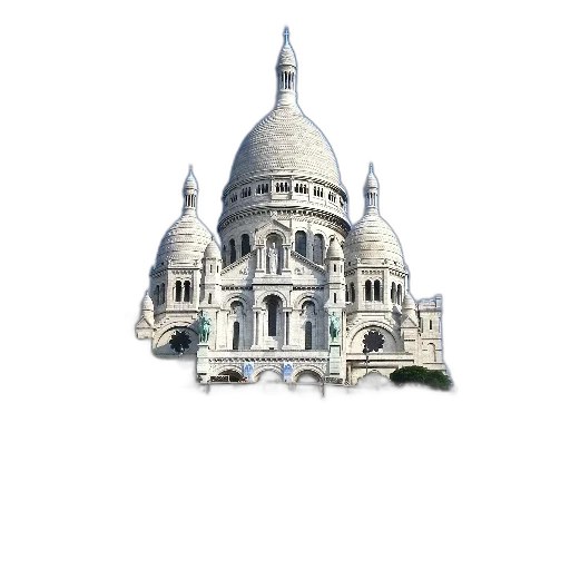 building, crown, hat, umbrella, 3d render, photorealistic, concept art, pixel art transparent PNG cut-out