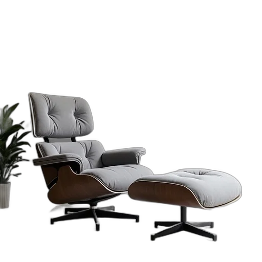 furniture, 3d render, earth tones, monochrome transparent PNG cut-out