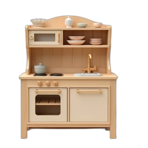 furniture, 3d render, earth tones, golden transparent PNG cut-out