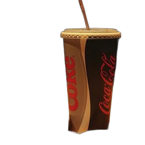 bottle, food, staff, crown, 3d render, photorealistic, concept art, coca-cola transparent PNG cut-out