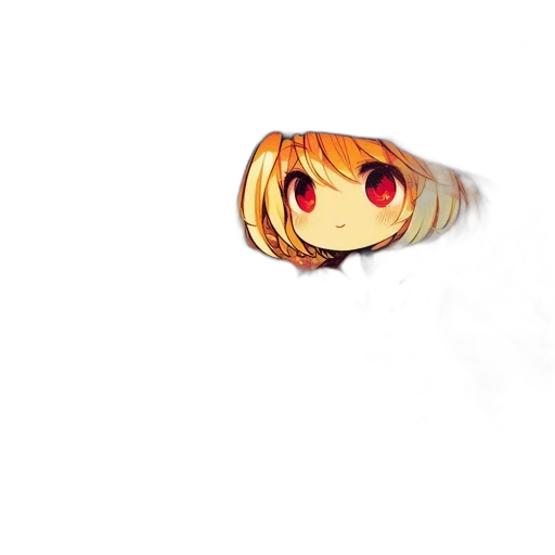mask, face, hair, creature, anime, pixel art, 3d render, watercolor transparent PNG cut-out