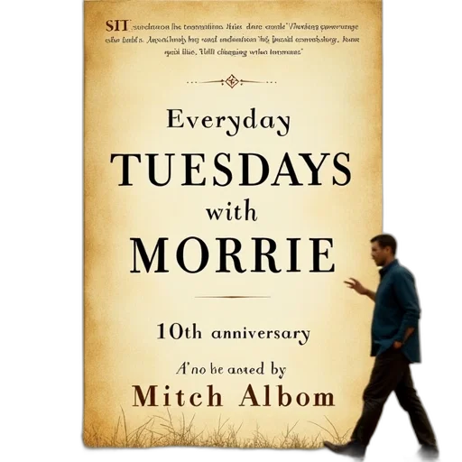 cover, still, changing, lives, everyday, tuesdays, morrie, 10th transparent PNG cut-out