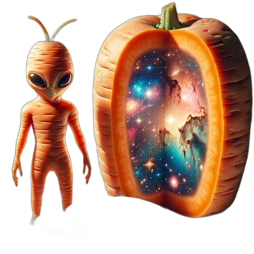 creature, animal, concept art, fantasy art, pixel art, 3d render, outer space, alien transparent PNG cut-out