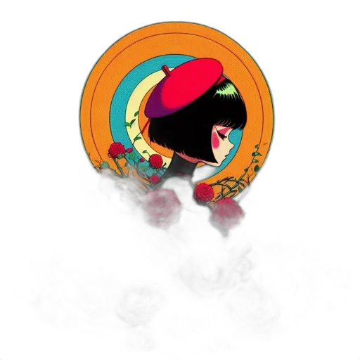 jewelry, hat, umbrella, crown, concept art, 3d render, cartoon, comic book art transparent PNG cut-out
