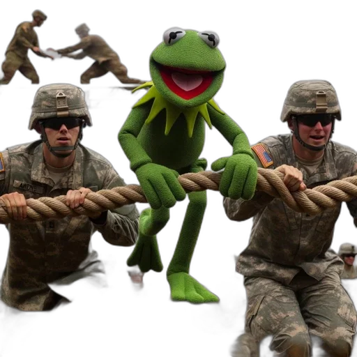 weapon, animal, staff, creature, concept art, 3d render, two, soldiers transparent PNG cut-out