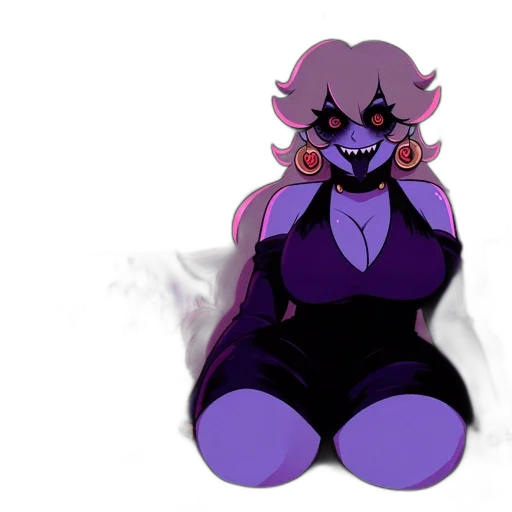 creature, mask, dress, concept art, pixel art, watercolor, vaporwave, neon lights transparent PNG cut-out
