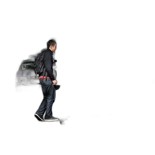 jacket, staff, robot, weapon, 3d render, concept art, photorealistic, pixel art transparent PNG cut-out