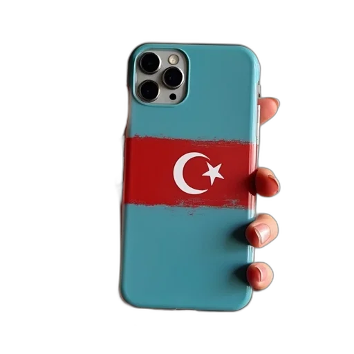 weapon, 3d render, cyberpunk, red, colorful, somalia, flag, iphone transparent PNG cut-out