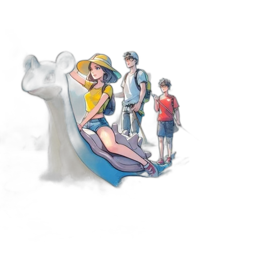mask, umbrella, hat, concept art, 3d render, vaporwave, watercolor, underwater transparent PNG cut-out