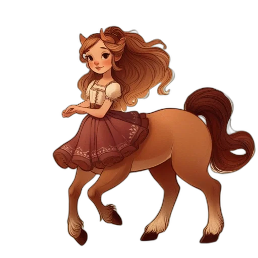 creature, animal, staff, hair, concept art, fantasy art, pixel art, anime transparent PNG cut-out