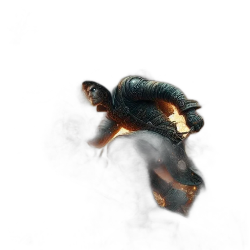 dragon, creature, hair, animal, concept art, photorealistic, 3d render, fantasy art transparent PNG cut-out