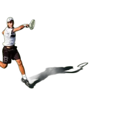 staff, weapon, animal, 3d render, concept art, photorealistic, tennis, player transparent PNG cut-out