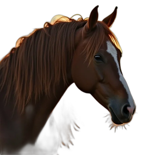 animal, staff, face, creature, photorealistic, 3d render, concept art, fantasy art transparent PNG cut-out