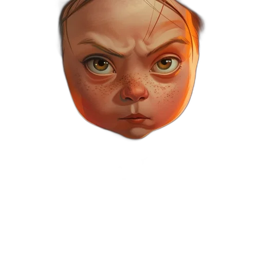 face, mask, creature, crown, concept art, photorealistic, 3d render, fantasy art transparent PNG cut-out