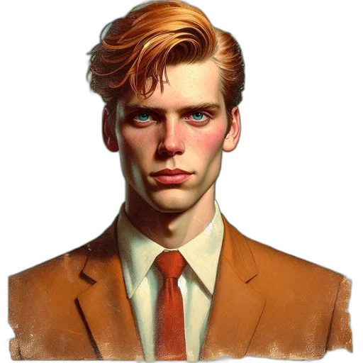jacket, face, staff, concept art, photorealistic, comic book art, fantasy art, earth tones transparent PNG cut-out