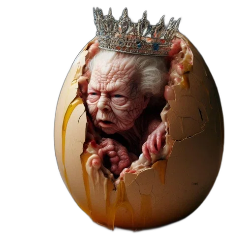 crown, food, photorealistic, elaborate, artwork, portrays, ancient, king transparent PNG cut-out