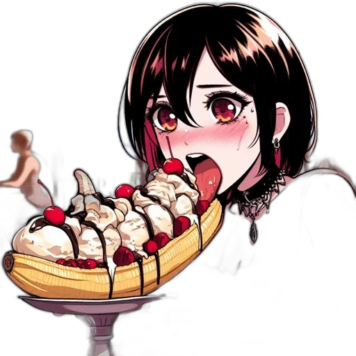 food, staff, crown, creature, pixel art, concept art, anime, cartoon transparent PNG cut-out