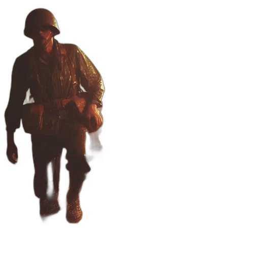 weapon, hat, jacket, staff, concept art, 3d render, pixel art, photorealistic transparent PNG cut-out